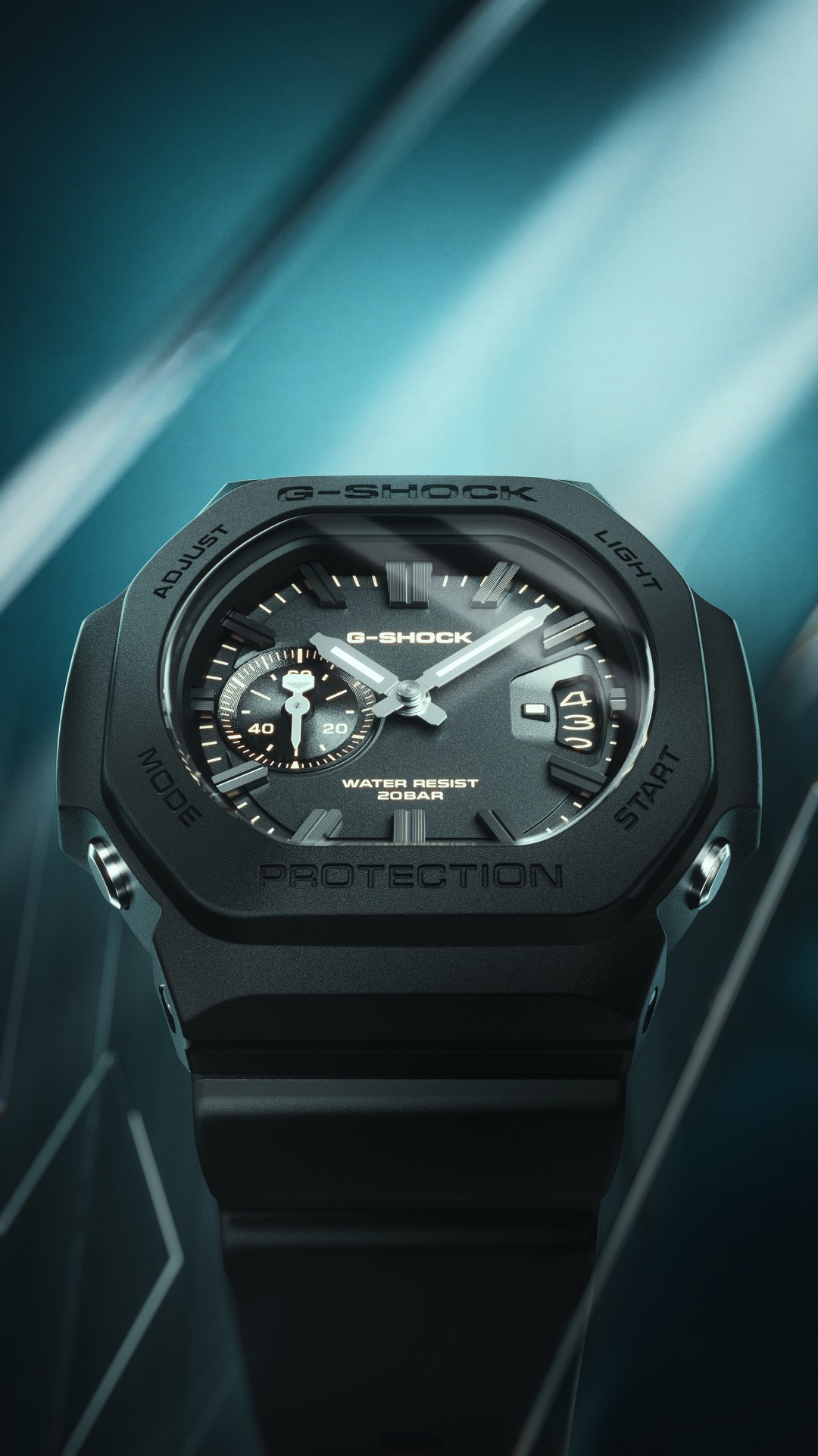 Casio G-Shock 2500 black key visual